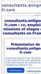Mobile Screenshot of consultants-enligne.com