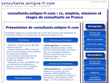 Tablet Screenshot of consultants-enligne.com